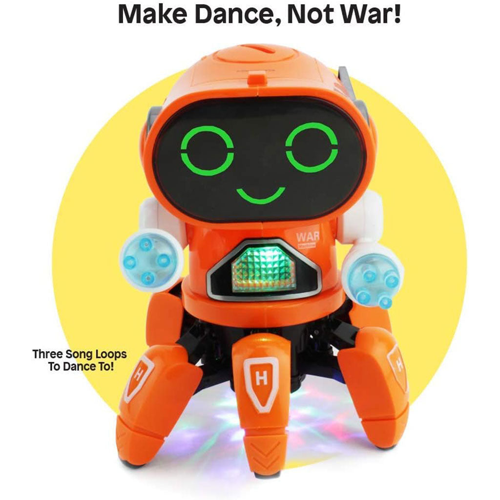 Robot électronique Dansant et Ambulant pour Enfants avec Lumières Clignotantes – لعبة روبوت الراقص