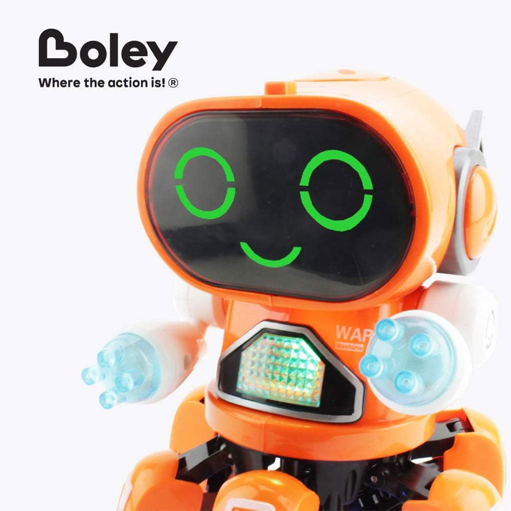 Robot électronique Dansant et Ambulant pour Enfants avec Lumières Clignotantes – لعبة روبوت الراقص