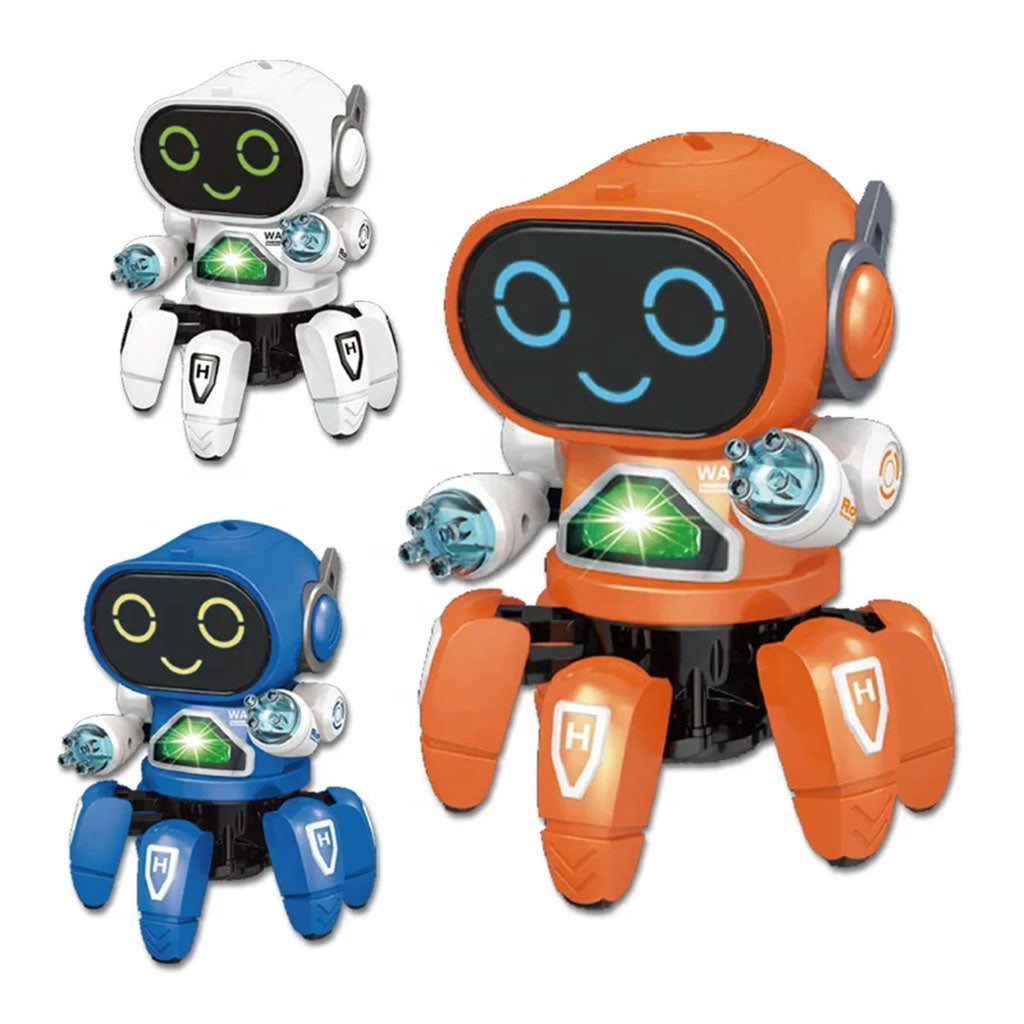 Robot électronique Dansant et Ambulant pour Enfants avec Lumières Clignotantes – لعبة روبوت الراقص