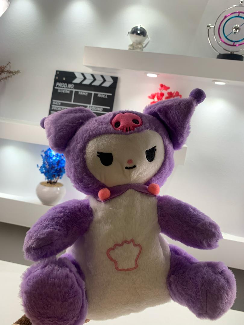 Peluche Kuromi Doudou Doux et Adorable – دمية أطفال