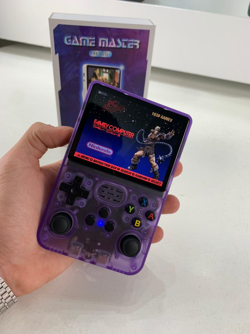 R36S Console de Jeu Portable Rétro Système Linux Open Source – جهاز ألعاب محمول