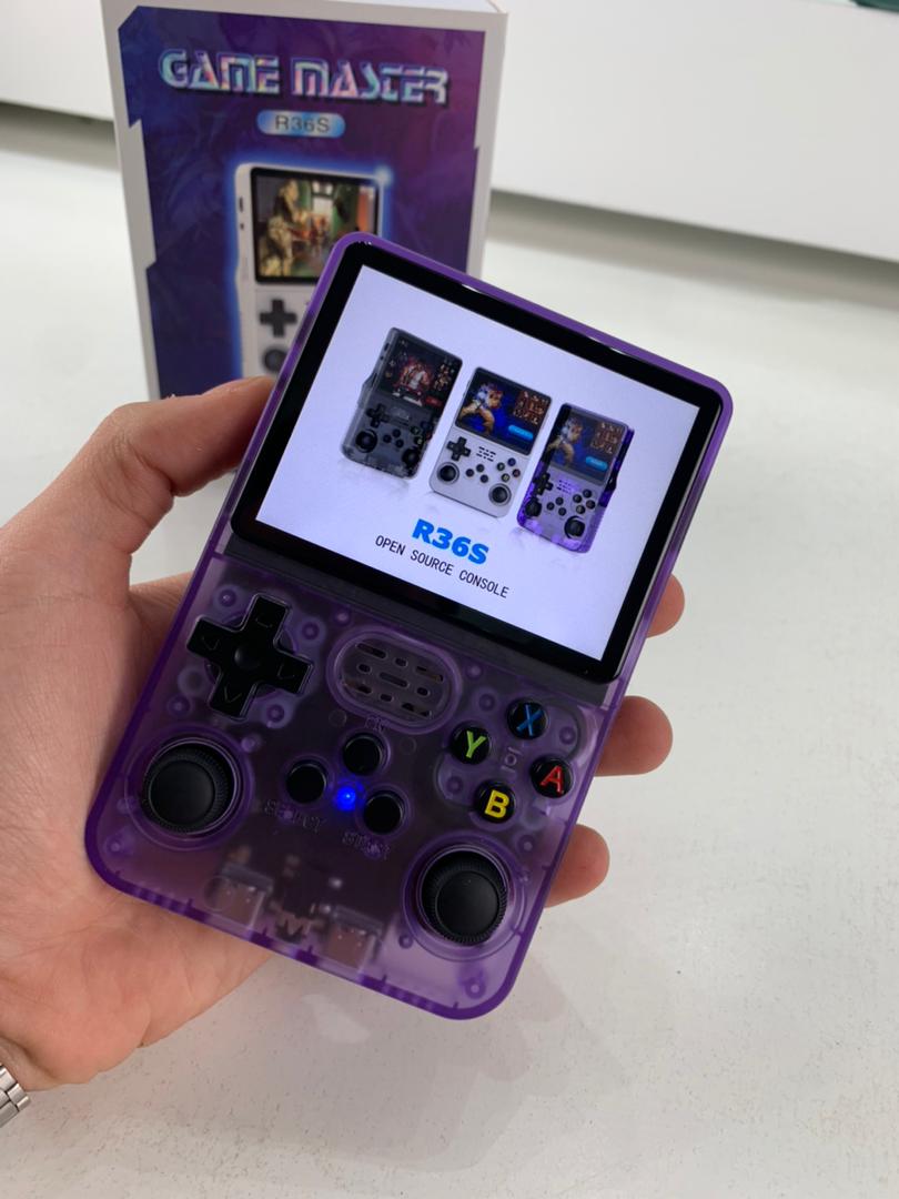 R36S Console de Jeu Portable Rétro Système Linux Open Source – جهاز ألعاب محمول