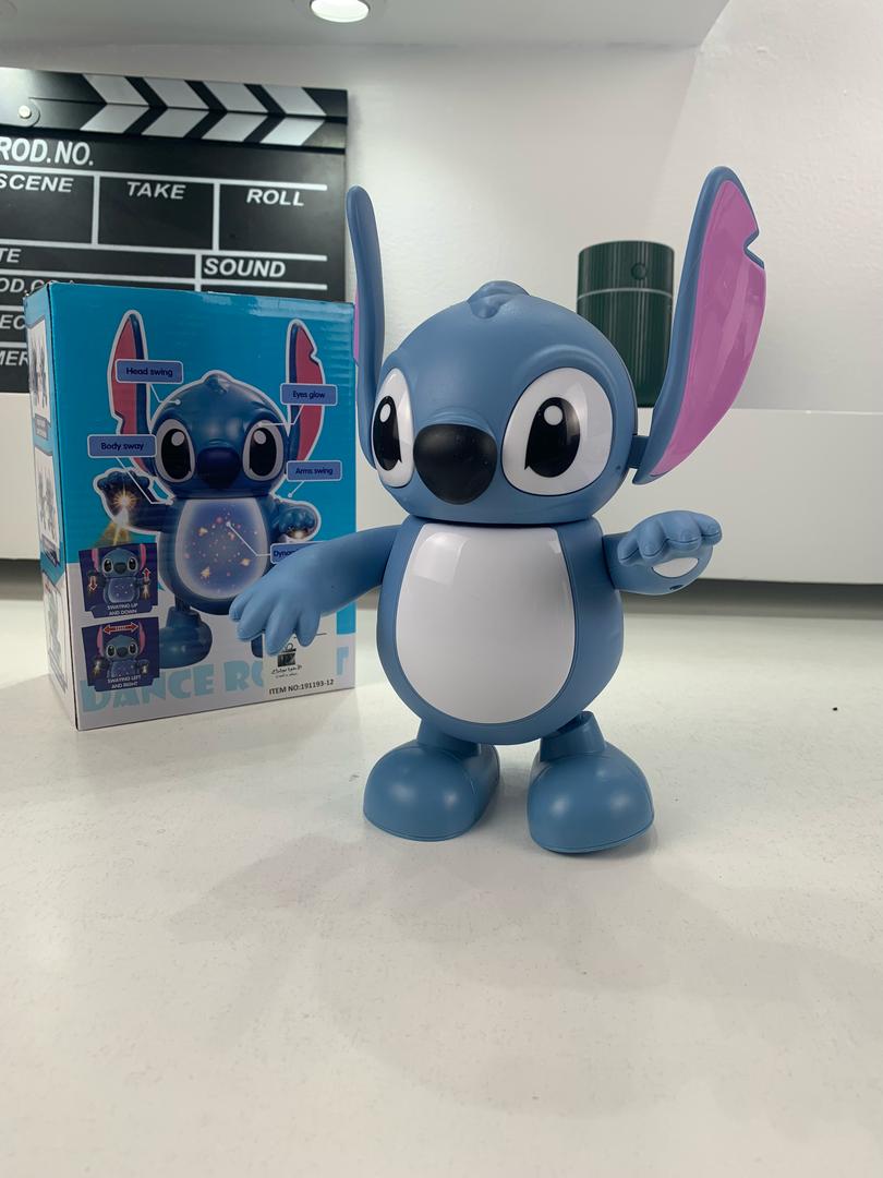 Jouet Danseur Interactif Musical Stitch avec Lumières – لعبة ستيتش الراقصة