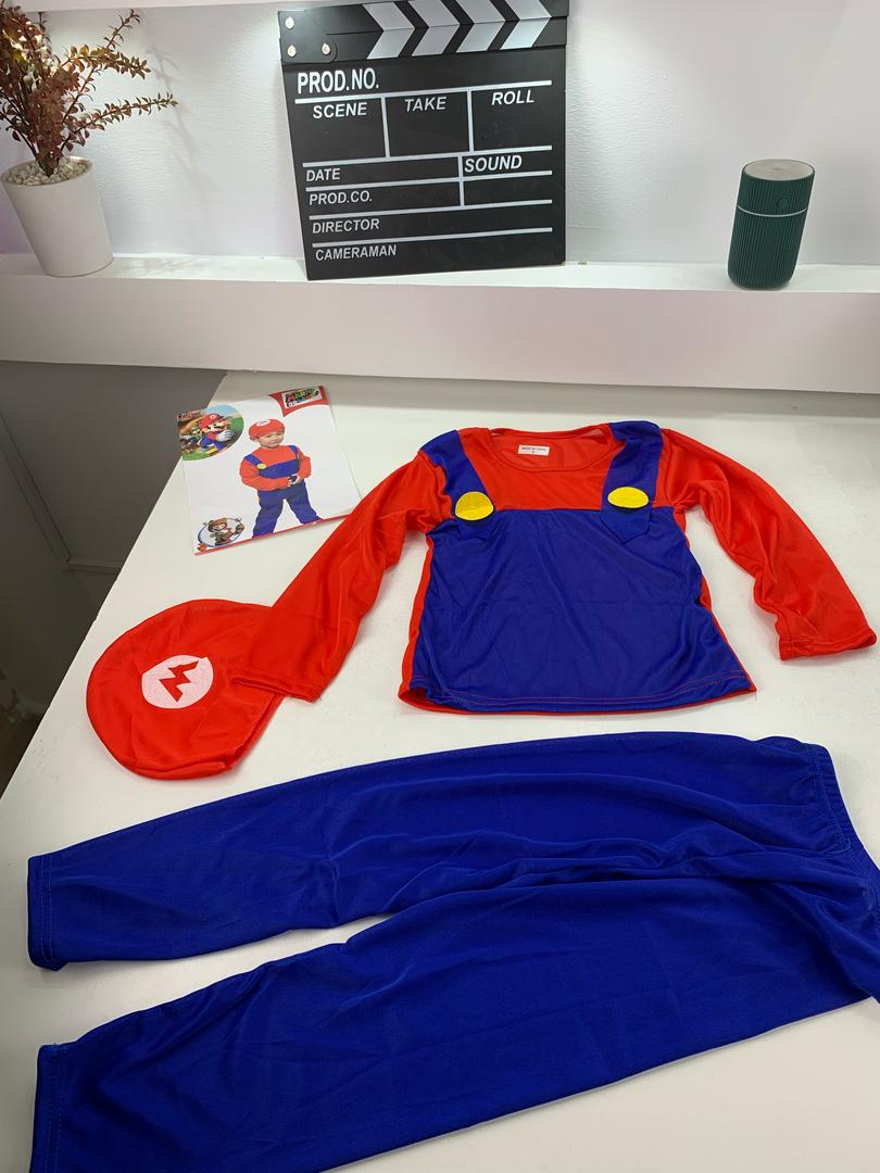 Déguisement Mario Pour Enfants 3-8 ans