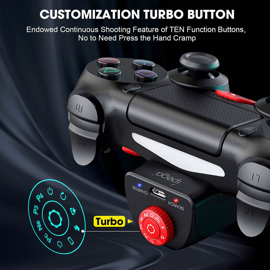IPEGA Bouton arrière pour manettes PS4