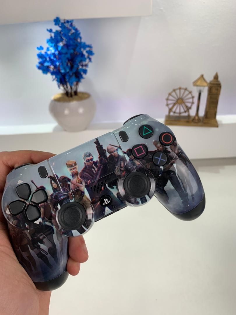 SONY DualShock Manette PS4 Sans Fil, Batterie Rechargeable (High Copy) – Edition Fornite