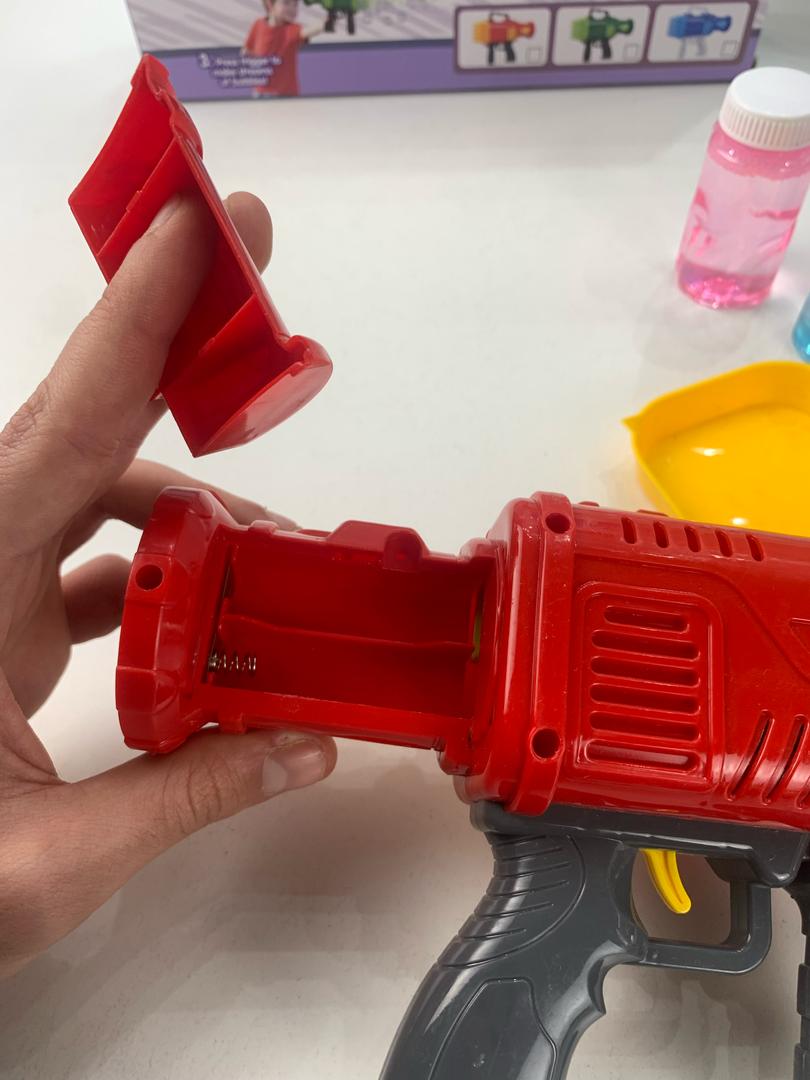 Pistolet à Bulles Automatique pour Enfants – مسدس الفقاعات الأوتوماتيكي للأطفال