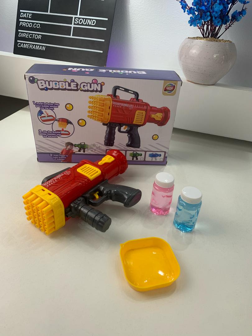 Pistolet à Bulles Automatique pour Enfants – مسدس الفقاعات الأوتوماتيكي للأطفال