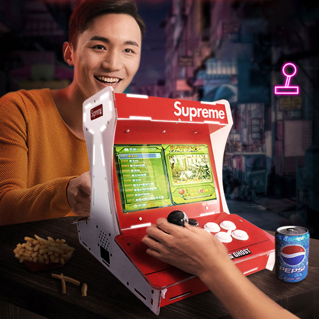 Supreme Console de jeux d’arcade 3D 2 Joueurs – جهاز ألعاب أطاري