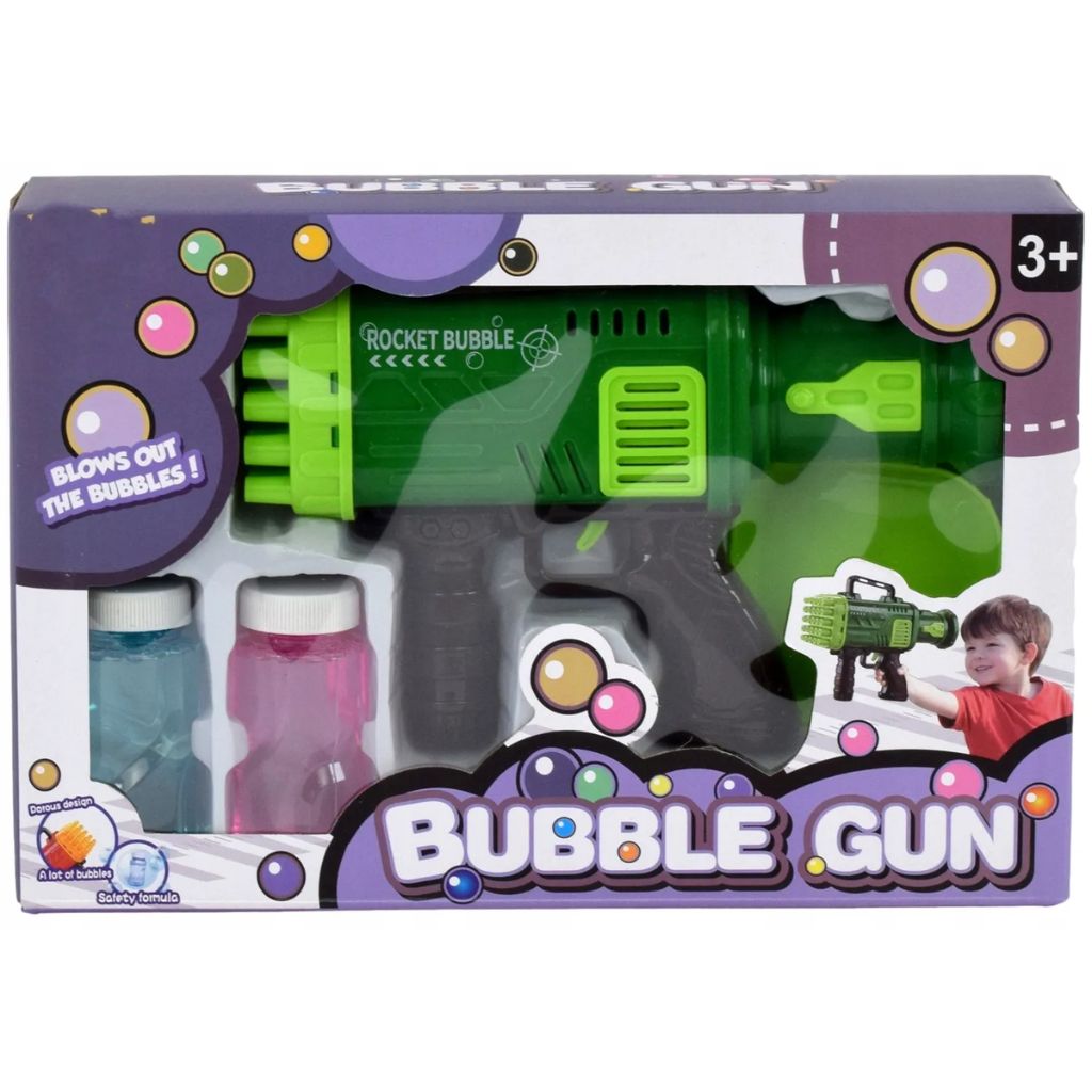 Pistolet à Bulles Automatique pour Enfants – مسدس الفقاعات الأوتوماتيكي للأطفال