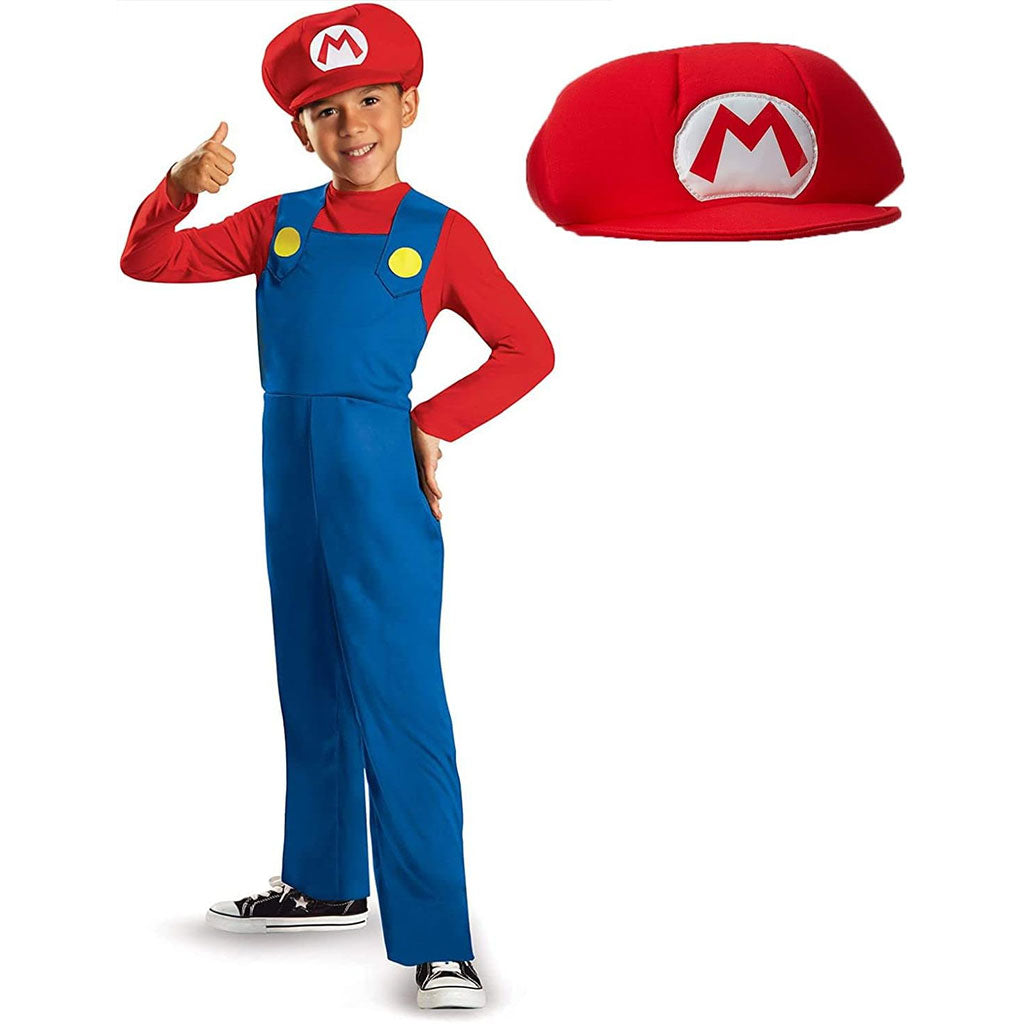 Déguisement Mario Pour Enfants 3-8 ans