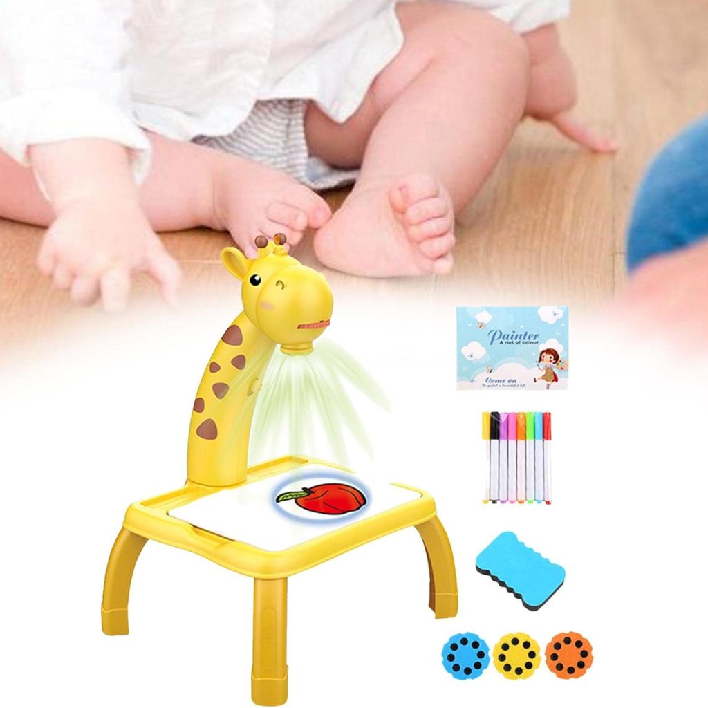 Projecteur de Dessin Éducatif pour Enfants Giraffe – بروجيكتور رسم تعليمي للأطفال