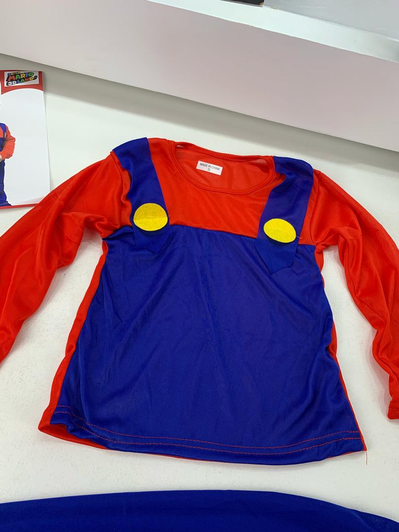 Déguisement Mario Pour Enfants 3-8 ans