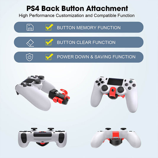 IPEGA Bouton arrière pour manettes PS4