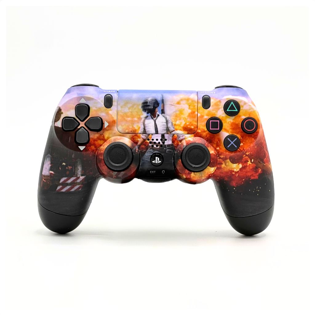 SONY DualShock Manette PS4 Sans Fil, Batterie Rechargeable (High Copy) – Edition PUBG