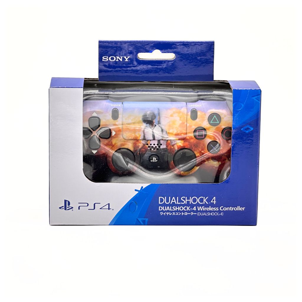 SONY DualShock Manette PS4 Sans Fil, Batterie Rechargeable (High Copy) – Edition PUBG