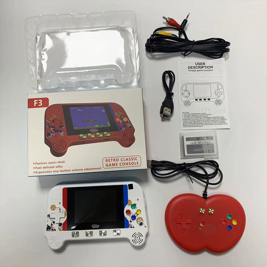 Console rétro Sup F3 avec 500 jeux inclus – جهاز ألعاب كلاسيكية