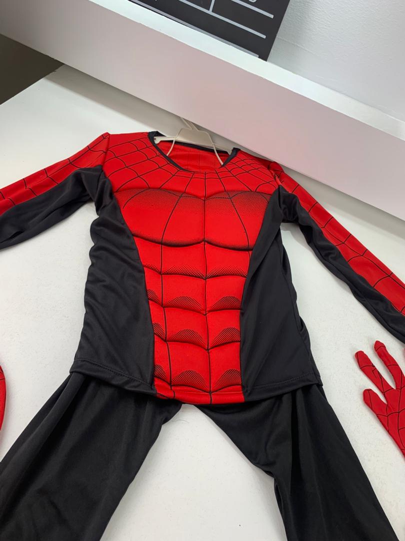 Tenue de Deguisement Spiderman Complet 5PCS Pour Enfants – بدلة سبايدرمان