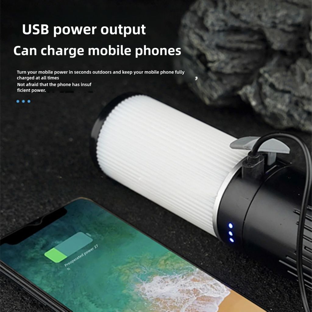 Guirlande Lumineuse LED Rechargeable 4en1 Étanche IPX4 - سلسلة أضواء قابلة لإعادة الشحن
